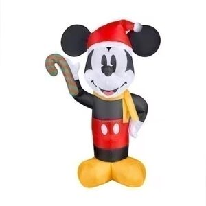 NIB. DISNEY 1.8-ft Mickey Mouse Christmas Inflatable